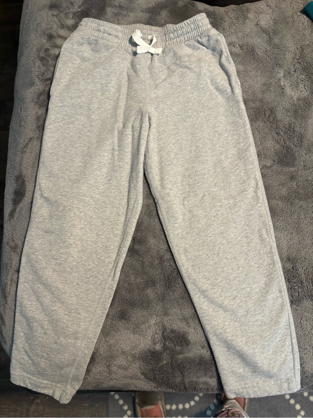 NWOT- Hanna Andersson Gray Elastic-Waist Sweatpants - Casual Comfort